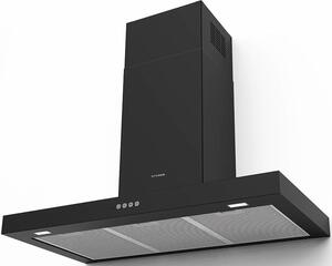 Faber Cappa Cucina Aspirante a Parete Larghezza 60 cm Profondit 45 cm colore Nero - 325.0618.791 Stilo Comfort BK Matt A60