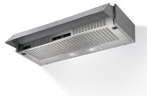 Faber Cappa Cucina Aspirante Sottopensile Incasso Larghezza 90 cm Classe D colore Grigio, Acciaio inox - 2156 SRM LG/X A90