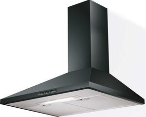 Faber Cappa Cucina Aspirante/Filtrante a Parete Larghezza 90 cm colore Nero - 320.0557.544 Value PB BK A90