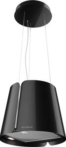 Faber Cappa Cucina Filtrante Isola Larghezza 45 cm Classe A colore Nero - CAPPA BEAT BK GLOSS F45/2