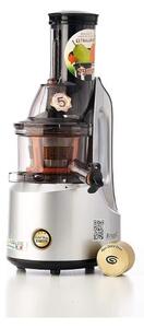 Siqur Salute Estrattore di Succo Frutta e Verdura Potenza 240 Watt Velocit 60 Giri Minuto colore Silver - LifeEnergy Pro ESTRAGGO
