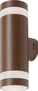 Rabalux 77212 - Lampada da parete per esterni URFA LINE LED 16W 230V IP65, marrone