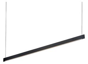 Ideal Lux - Lampadario LED sospeso con cavo DESK WIDE LED/36W/230V CRI 90 120 cm nero