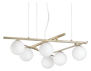 Ideal Lux - Lampadario LED a sospensione con cavo ATLAS 6xG9/3W/230V dorato