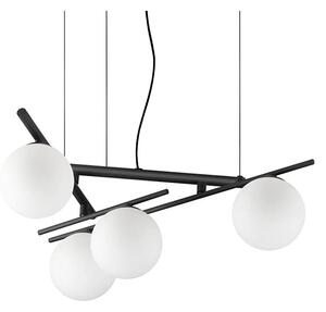 Ideal Lux - Lampadario LED a sospensione ATLAS 4xG9/3W/230V nero