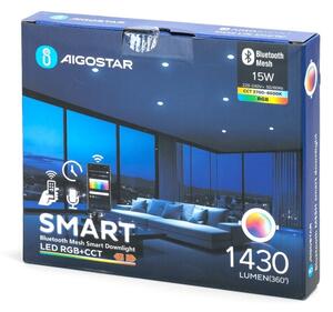 Aigostar - LED RGBW dimmerabile da incasso MESH LED/15W/230V