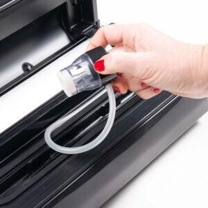 MACOM Macchina Sottovuoto Professionale Doppia Barra Saldante Potenza 130 Watt Display LCD - VAC8090 Forever Fresh