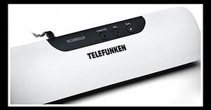 Telefunken Macchina Sottovuoto Pressione -60 KP/a Potenza 100 Watt Larghezza Massima del Sacchetto 30 cm colore Bianco - M09134