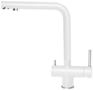 ELLECI Miscelatore Cucina Filtrante Rubinetto Monocomando colore Bianco K96 - MKKTOU96 Tourmaline