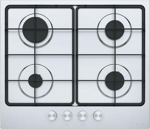 Franke Piano Cottura 4 Fuochi a Gas Larghezza 59 cm in Acciaio Inox colore Inox - 106.0554.314 FHSM 604 4G XS E