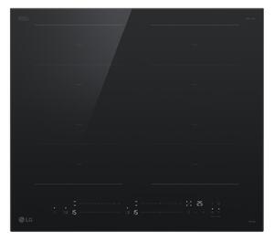 Lg Piano Cottura a Induzione 4 Fuochi Larghezza 59 cm in Vetroceramica colore Nero - CI7Z2438BA.CBKQEUR