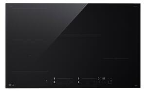 Lg Piano Cottura a Induzione 4 Fuochi Larghezza 80 cm in Vetroceramica colore Nero - CBIZ3035B
