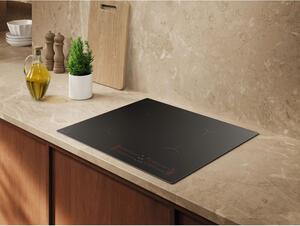 Electrolux Piano Cottura Induzione 4 Fuochi Larghezza 59 cm in Vetroceramica colore Nero - EIS62453IZ Serie 700 SenseBoil