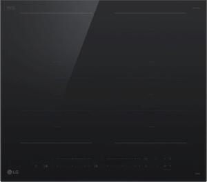Lg Piano Cottura Induzione 4 Fuochi Larghezza 60 cm in Vetroceramica colore Nero - CI7Z2437BA