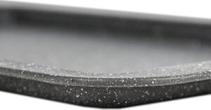Aeternum Teglia Forno Antiaderente Rettangolare in Acciaio Rivestimento in Pietra 43 x 29 cm colore Grigio - Madame Petravera