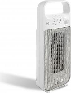 Argo Termoventilatore Ceramico Stufa elettrica Caldobagno Potenza 2000 Watt con Telecomando e Timer colore Bianco - Dream