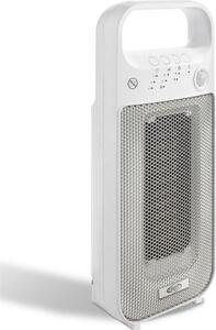 Argo Termoventilatore Ceramico Stufa elettrica Caldobagno Potenza 2000 Watt con Telecomando e Timer colore Bianco - Dream