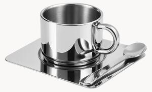 Tazza e piattino fatti a mano Eternal