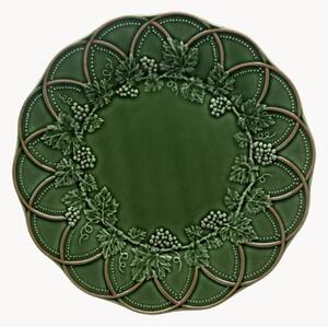 Set di 4 piatti da colazione in gres Woods
