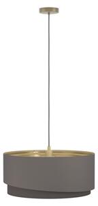 Eglo 39931 - Lampadario a cavo MANDERLINE 1xE27/40W/230V marrone/oro