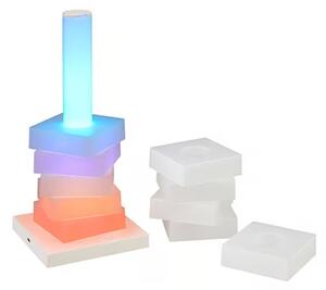 Grundig - Lampada da tavolo LED RGB a sfioramento LED/4,5W/5V