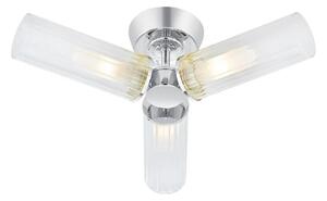 Markslöjd 109237 - Plafoniera da bagno RIMINI 3xG9/20W/230V IP44 cromo lucido