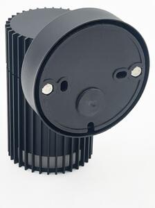 Faretto da parete per esterni LANTHEA 1x GU10/11W/230V IP44 nero