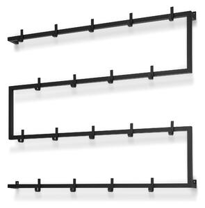 Appendiabiti con ripiano Neoloft Wall 11 - pronto per la spedizione, 80 e 100 cm