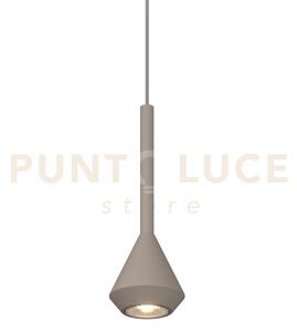 1202 sospensione 1 luce attacco gu10 colore sabbia con cavo cm 250 