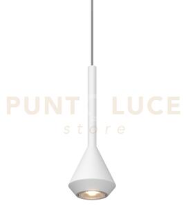 1202 sospensione 1 luce attacco gu10 colore bianco con cavo cm 250 