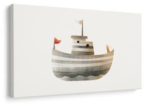 Quadro su tela – Nave marina sulle onde