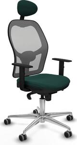 Sedia da ufficio con poggiatesta Jorquera Piqueras y Crespo 1D086G1 verde