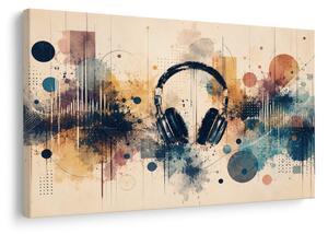 Quadro su tela – Energia musicale e creatività