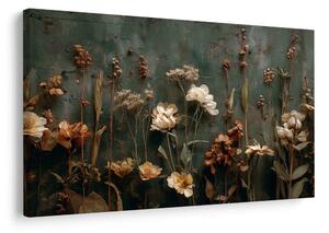 Quadro su tela – Fiori secchi romantici