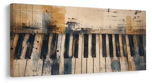 Quadro su tela – Armonia musicale a colori