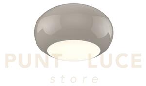 Casper plafoniera 42 cm 3 luci attacco e27 montatura bianca vetro t