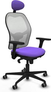 Sedia da ufficio con poggiatesta Jorquera Piqueras y Crespo 3D036G1 Viola