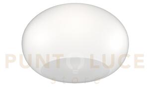 Casper plafoniera 55 cm 3 luci attacco e27 montatura bianca vetro b