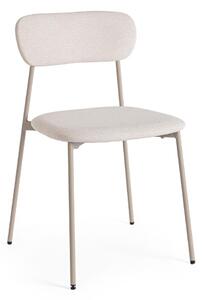 Sedia da pranzo grigio tortora in imbottito Inka – Yes Everyday