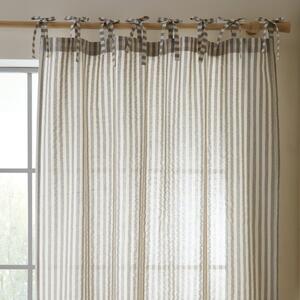 Tenda grigia 140x183 cm Zanzibar Woven Stripe – Pineapple Elephant