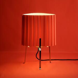 HAY Lampada da tavolo Canelé, Rosso, Soggiorno / Sala da pranzo, Tessuto / Stoffa / Seta, Design, Lampada da tavolo