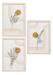 Cornici in set colore naturale chiaro da appendere 3 pz 21x30 cm Madison – House Nordic