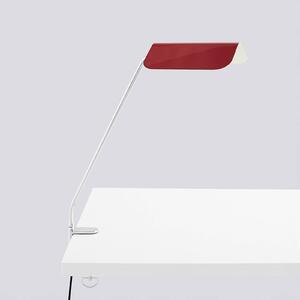 HAY Lampada con morsetto Apex, Rosso, Studio / Ufficio, Metallo, Design, Lampada con morsetto