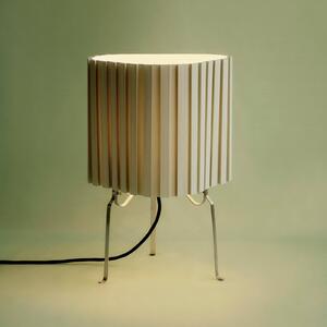 HAY Lampada da tavolo Canelé, Verde, Soggiorno / Sala da pranzo, Tessuto / Stoffa / Seta, Design, Lampada da tavolo