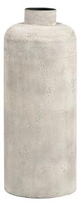Vaso color crema in metallo alto (altezza totale 60,5 cm) Hou – House Nordic
