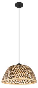 Globo Lighting lampada a sospensione in metallo nero opaco, 1x E27 LED