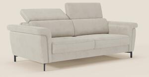 Capri divano letto di design con piedini alti - poggiatesta reclinabil