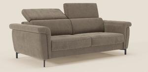 Capri divano letto di design con piedini alti - poggiatesta reclinabil