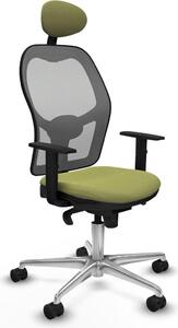 Sedia da ufficio con poggiatesta Jorquera Piqueras y Crespo 1D086N1 verde