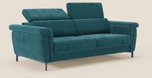 Capri divano letto di design con piedini alti - poggiatesta reclinabil